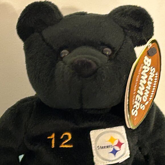 SALVINO'S BAMMERS Steelers #12 Terry Bradshaw With Tags 1999 Plush 9" - Picture 2 of 5